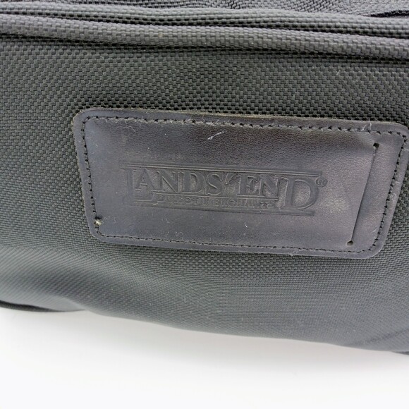 Eddie Bauer black travel toiletry bag compartments zipper - Picture 3 of 9
